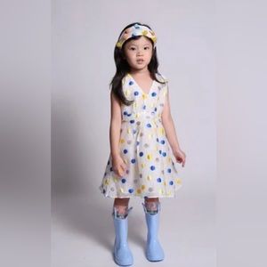 TIA CIBANI KIDS
Adelia Pinafore, Marine Mix size 7/8
